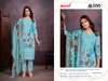 Aarzoo 2498 By Bipson Pure Cotton Schiffli Printed Dress Material Wholesale Clothing Suppliers In India